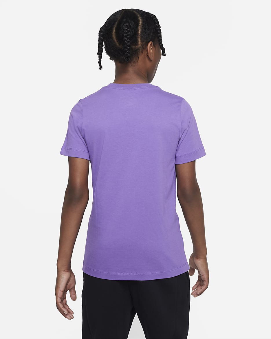 Boys purple nike shirt hotsell